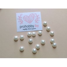 Полужемчуг 10 мм, цвет молочный №501, 5 г